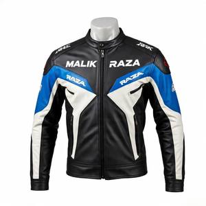 เสื้อแจ็คเก็ตนักขี่จักรยานหนังลดเป็นชั้น - Product Image 2