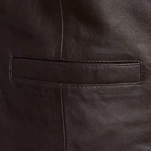 2025 dernières conceptions Logo personnalisé gilet bouffant tenues décontractées personnalisé hiver extérieur vestes hommes gilets en cuir matelassé - Product Image 4