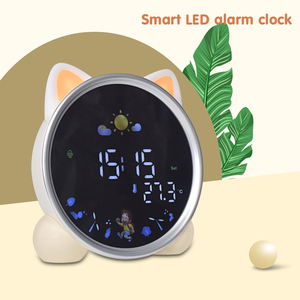 Nuevo reloj <span class=keywords><strong>de</strong></span> luz nocturna <span class=keywords><strong>de</strong></span> ruido blanco <span class=keywords><strong>de</strong></span> <span class=keywords><strong>5</strong></span> colores <span class=keywords><strong>de</strong></span> fábrica, alarma LED <span class=keywords><strong>para</strong></span> niños pequeños, bonito reloj <span class=keywords><strong>de</strong></span> entrenamiento <span class=keywords><strong>para</strong></span> <span class=keywords><strong>dormir</strong></span>, regalo <span class=keywords><strong>para</strong></span> niños y niñas, dormitorio - Product Image 5