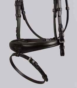 Bridon de cheval en cuir de style anglais traditionnel, finition de haute qualité pour l'équitation en plein air, l'entraînement et la compétition - Product Image 3