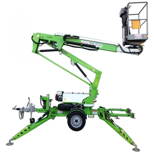 High Quality 10m 14m Smart System Flexible JIB Lift Crawler Cherry Picker - Product Image 3