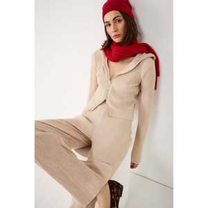 Cárdigan con capucha y cremallera - Product Image 3