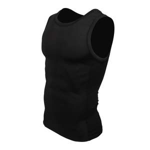 Camiseta de entrenamiento de gimnasio activo sin mangas para hombre al por mayor - Product Image 3