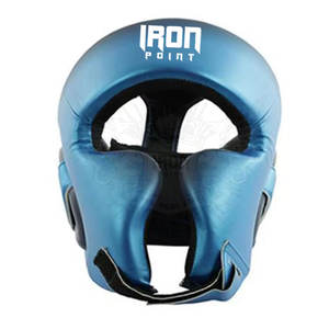 Protector de cabeza de cuero de alta calidad para entrenamiento de boxeo-Diseño cómodo y transpirable OEM personalizable - Product Image 1