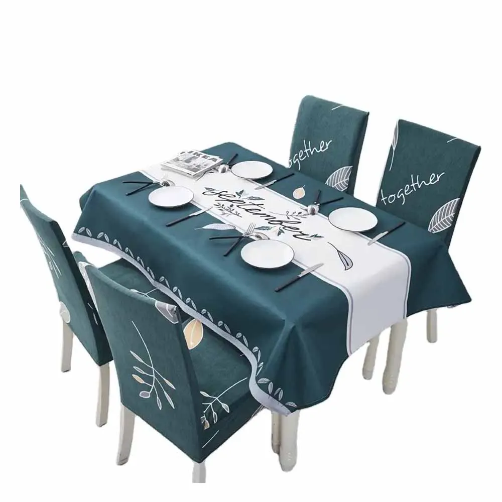 Meilleur prix couverture de table nappe en lin personnalisée 60x102 pouces couverture de table en polyester rectangulaire bleu royal prix bon marché,
