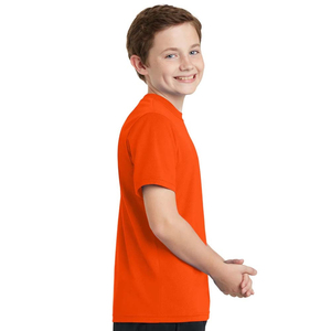 เสื้อยืดผ้าฝ้ายนุ่มใส่สบายสำหรับเด็กใส่ในชีวิตประจำวันโลโก้ตามสั่ง - Product Image 6