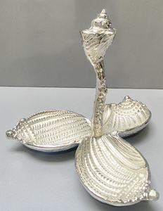 Juego de cuencos de servidor de lujo con asa Cuenco decorativo de diseño orgánico para servir y propósito de decoración - Product Image 4