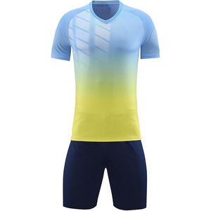 Uniforme de Fútbol Personalizado con Logotipo, Camiseta y Pantalones Cortos, MOQ Bajo, Marca Personalizada Aceptada, Jersey de Fútbol Cargado por Dress Sports - Product Image 1