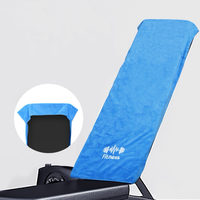 Usine de haute qualité OEM Logo personnalisé Séchage rapide Absorbant Tapis de gymnastique Serviette en microfibre Serviette pour salle de sport Yoga Fitness Sports
