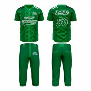 Ensemble de Tenues de Baseball pour Hommes de Qualité Supérieure, Nouveau Style, Dernier Design, 100% Polyester, Séchage Rapide, Logo Personnalisé, Couleur Unie - Product Image 5