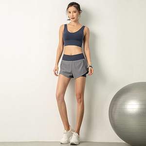 Vente en gros de shorts de course en coton personnalisés pour femmes jogging survêtement jogger d'été - Product Image 4