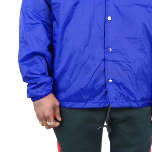 Chaqueta Bomber Impermeable de Verano para Hombre, Informal, Lisa, OEM, Cortavientos con Logotipo Frontal, Reversible y con Patrón de Letras para Chicos - Product Image 3