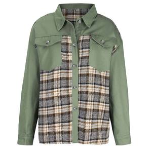 2025 nueva moda fabricante de Pakistán Chaqueta larga de cuero Pu para mujer chaqueta vaquera de talla grande suministro al por mayor - Product Image 2