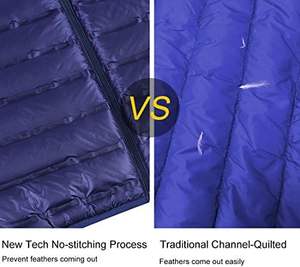 Chaqueta ligera de estilo callejero para hombre, Abrigo acolchado con capucha de lona resistente al agua para exteriores, informal, cálido, de invierno, plegable - Product Image 5