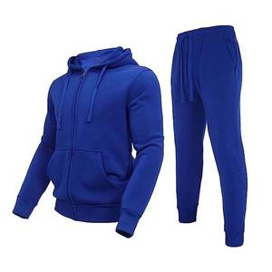 Venta al por mayor chándal 100% algodón logotipo personalizado ropa deportiva chándal entrenamiento Fitness polar sudadera y pantalones de chándal conjuntos de Jogger - Product Image 1