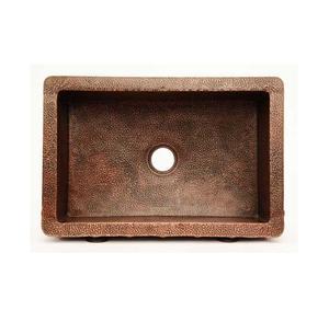 Anillos de unión de granja clásicos, fregadero de cubo de barra de cobre, nuevo cubo de cobre de cocina hecho a mano de doble pared, proveedor directo de fabricante - Product Image 2