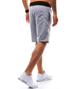 Pantalones cortos de gimnasio personalizados de alta calidad para hombres para fútbol, baloncesto, estilo callejero con bolsillos de patrón sólido ecológicos para deportes - Product Image 5