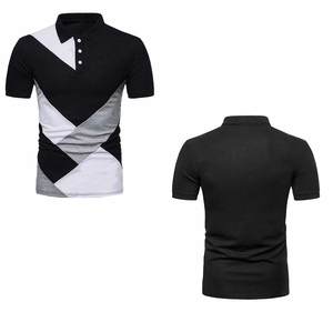 Tendance Logo brodé personnalisé uniforme d'affaires de golf pour hommes 100% coton couleur unie pour polo en toile durable - Product Image 3