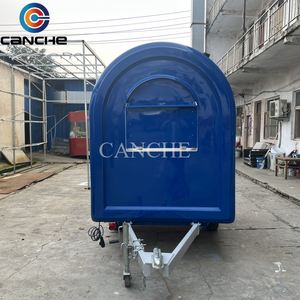 Chariots de restauration multifonctionnels en acier inoxydable, modèle préféré, à vendre, norme américaine, pour snacks, remorques et kiosques de centre commercial - Product Image 6