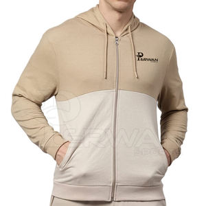Sweats à capuche zippés légers de qualité supérieure pour hommes Sweats à capuche zippés en coton au design personnalisé pour hommes - Product Image 1