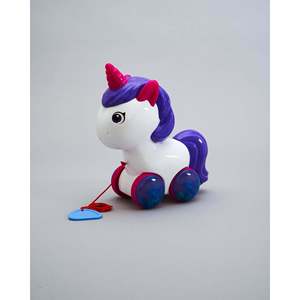 Juguete de Unicornio para Arrastrar con Música para Niños, Juguete Educativo de Plástico - Product Image 5