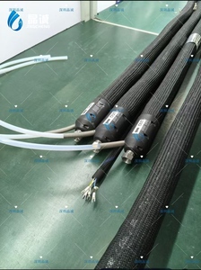 Tuyau d'échantillonnage de gaz chauffé électriquement sur mesure de 19 <span class=keywords><strong>mm</strong></span>, <span class=keywords><strong>tube</strong></span> intérieur en acier inoxydable PTFE pour système de surveillance CEMS - Product Image 4