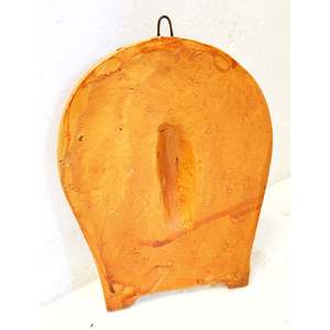 ที่แขวนผนังทำจากดินเผาพระพิฆเนศและแล็สมีมาตะสำหรับตกแต่งบ้าน - Product Image 1