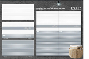 Best-seller 300x600x9mm Carreaux de Ciment en Céramique Moderne Antidérapant Résistant à l'Acide Antibactérien pour Mur Intérieur Plancher Firebrick - Product Image 3