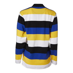 Camiseta Deportiva de Rugby de Manga Larga con Rayas Cosidas, Transpirable, Ecológica, de Excelente Calidad, Personalizable al por Mayor, Disponible en Todos los Colores - Product Image 2