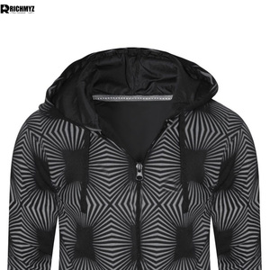 Sweat-shirts à capuche personnalisés pour hommes avec fermeture éclair, haute qualité, faible MOQ, sweats-shirts et sweat-shirts à capuche personnalisés de qualité supérieure pour hommes - Product Image 4