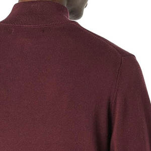 Pull-over d'hiver à demi-fermeture éclair pour hommes Sweatshirts en molleton multicolore surdimensionné col montant imperméable et respirant Vente en vrac OEM - Product Image 4