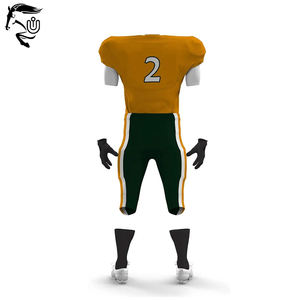 Novedad en ropa deportiva de fútbol americano, camisetas y pantalones de fútbol totalmente personalizados para jóvenes, fabricados por UNBRIDLEDS INDUSTRY - Product Image 3