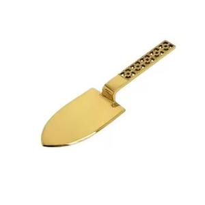 Luxury Metal Cake Server Set With Decorative <b>Handle</b> Wedding Dessert Pie Knife <b>Shovel</b> Tableware For Kitchen Serving - Product Image 1