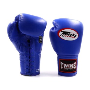 Professional Custom Lace Up Twins Boxing Gloves Top Quality Gloves Fighting Gears Custom Design & Logo Muay Thai Boxing Gloves - Product Image 1