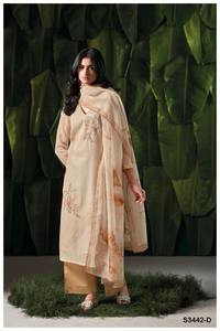 Mode moderne avant Georgette Salwar Kameez Unique hiver été fête porter coton Kota imprimé brodé indien pakistanais - Product Image 4
