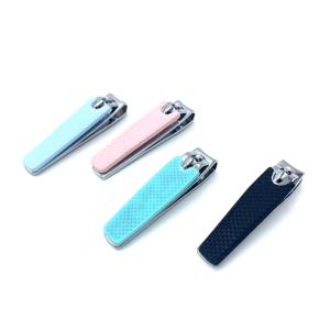 Wholesale Direct Sales Colourful Nail Cutter Carbon Steel Silica Gel Portable Nail Clippers From Pakistan - Product Image 1