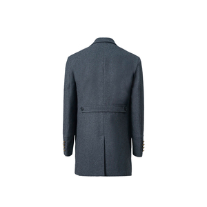 Gabardina Larga de Moda Masculina, Chaqueta Urbana Informal de Invierno, Marca Personalizada - Product Image 6
