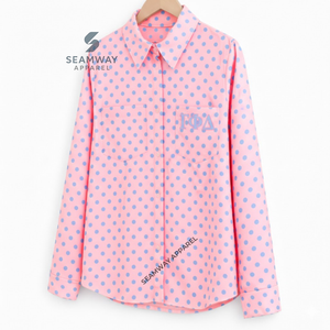 Camisa Formal con Botones de la Hermandad Gamma Phi Delta, Camisa de Vestir con Cuello para Mujer, Camisa con Botones Delanteros - Product Image 2
