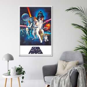 Póster de Star Wars 'C' estilo americano, arte de pared con temática estadounidense, hecho de material de papel duradero - Product Image 3