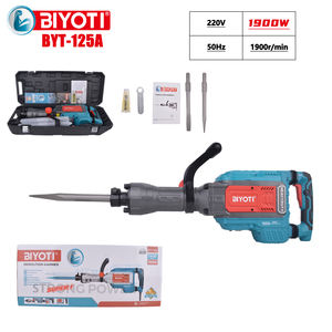 <span class=keywords><strong>Marteau</strong></span> Démolisseur Électrique Industriel BIYOTI 1900W SDS MAX Robuste, <span class=keywords><strong>Marteau</strong></span> <span class=keywords><strong>Piqueur</strong></span> à Béton Professionnel - Product Image 2