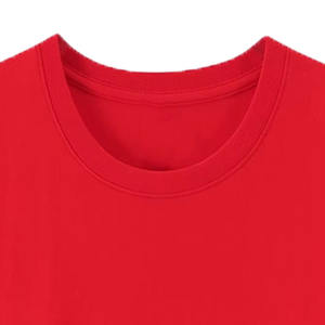 T-shirt pour homme de grande taille personnalisable de haute qualité, blanc, 200 g/m², en spandex/coton/fibre de bambou, toile brodée - Product Image 2