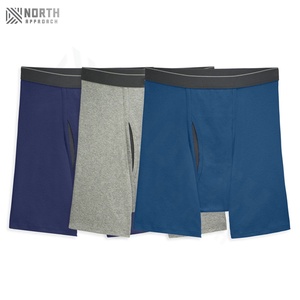 Nouveaux boxers pour hommes en coton personnalisés en gros 2025, taille élastique, personnalisés, 100% polyester, boxers pour hommes en vente, fabriqués au Pakistan - Product Image 1