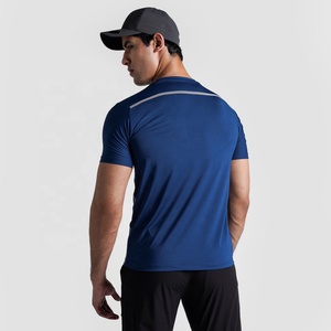 T-<b>Shirt</b> Polyester Spandex Fabric Athletic <b>Compression</b> <b>Shirt</b> <b>Men</b> Fitness Gym Apparel OEM Private Label Workout T <b>Shirt</b> - Product Image 2