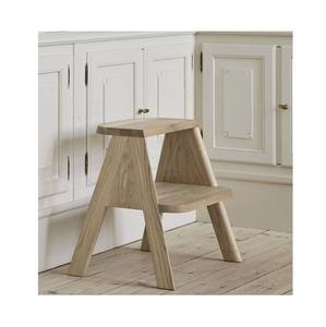 Compact Wooden <b>Step</b> <b>Stool</b> with Strong Handmade Frame Ideal for Kids Rooms Kitchen Helpers Pantry Spaces and Home Use - Product Image 3