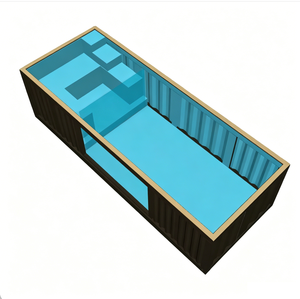 <span class=keywords><strong>Piscine</strong></span> gonflable pour enfants en acrylique préfabriquée sur mesure, durable, alimentée par batterie, pour usage commercial et résidentiel - Product Image 1
