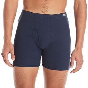 Boxers pour hommes 4XL, respirants et anti-humidité, 100% coton, taille mi-haute, frais pour la saison hivernale, lavage en machine, Bangladesh - Product Image 1