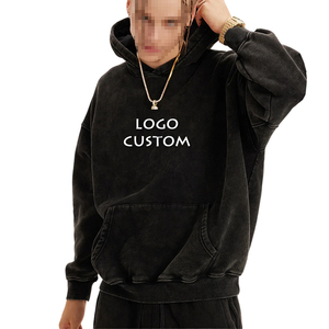 Street Vintage Loose Women's Hoodies Customized Washed Distress Plus Size Women s Hoodies Sudaderas Fleece Lady Hoodies - Product Image 5