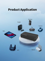Mini UPS SKE DC Type C 5V3A 36W 28000mAh POE 24V 48V DC 5V 9V 12V USB 5V 9V 12V Batterie LiFePO4 Mini UPS pour système de caméra DVR