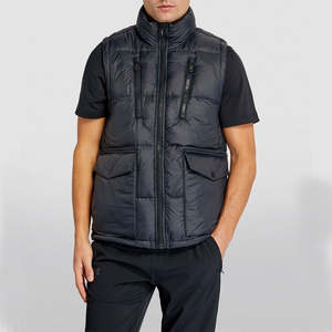 Chaleco Acolchado sin Capucha para Hombre, Chaqueta sin Mangas de Invierno - Product Image 5