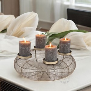 Grande forme animale et arbre Design pièce maîtresse gonflable en métal ornement debout en bois pour la décoration de Noël d'Inde - Product Image 3